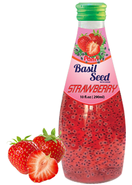 PANIE Basil seed with Strawberry Flavor